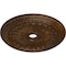 Ekena Millwork Viceroy Ceiling Medallion (Canopies up to 4 7/8"), 35 1/8"OD x 4 7/8"ID x 2 1/2"P, Root Beer Crackle CM35VIRBC - alternate 4